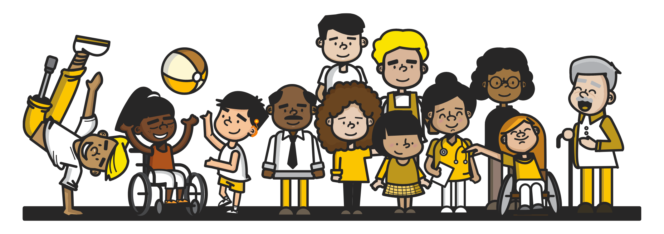 Inclusion and Diversity Illustration