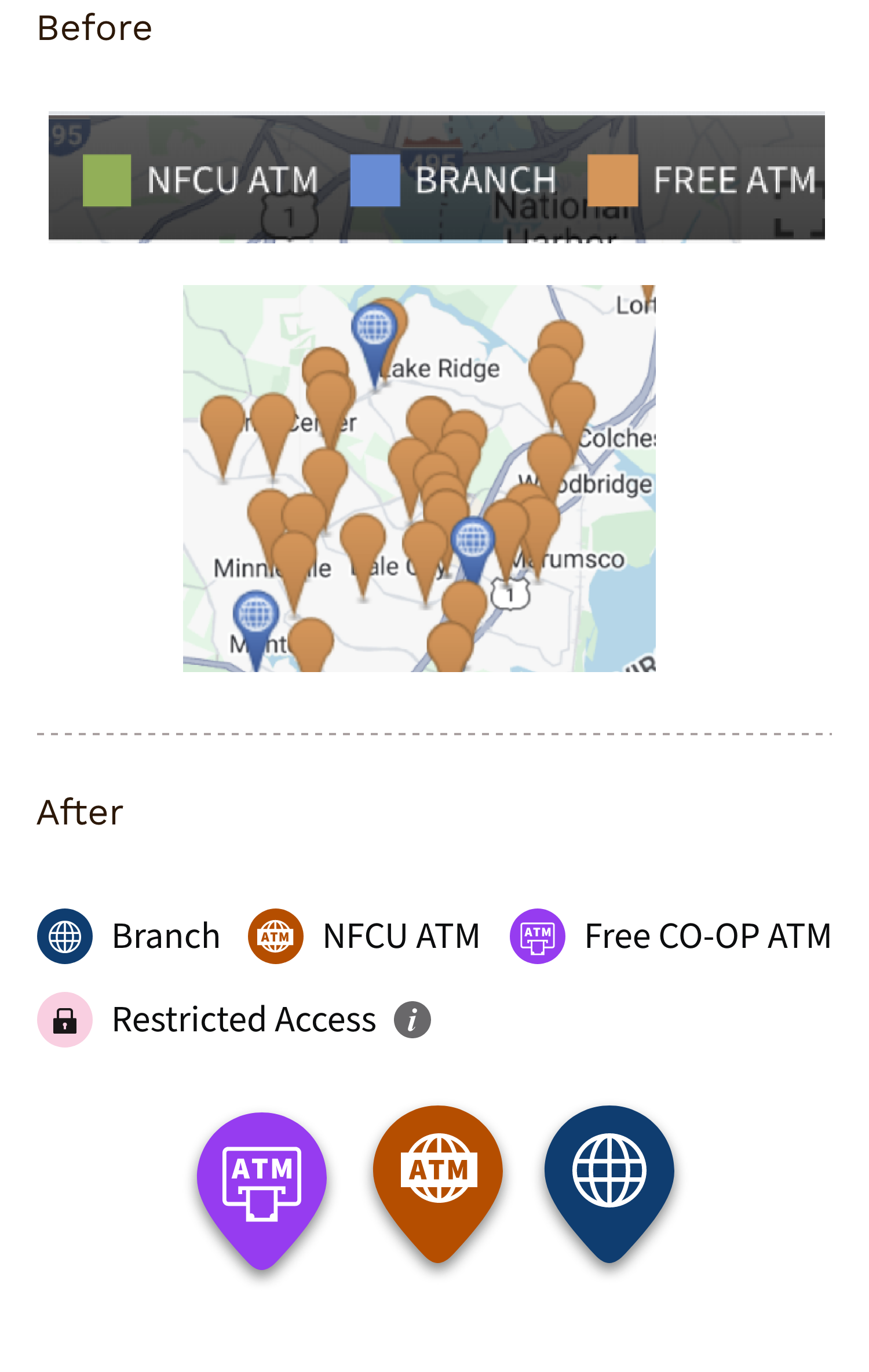 Before and After Legend Icons